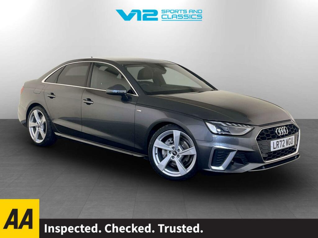 Audi A4 2.0 Tfsi 40 S Line S Tronic Euro 6 Ss Grey