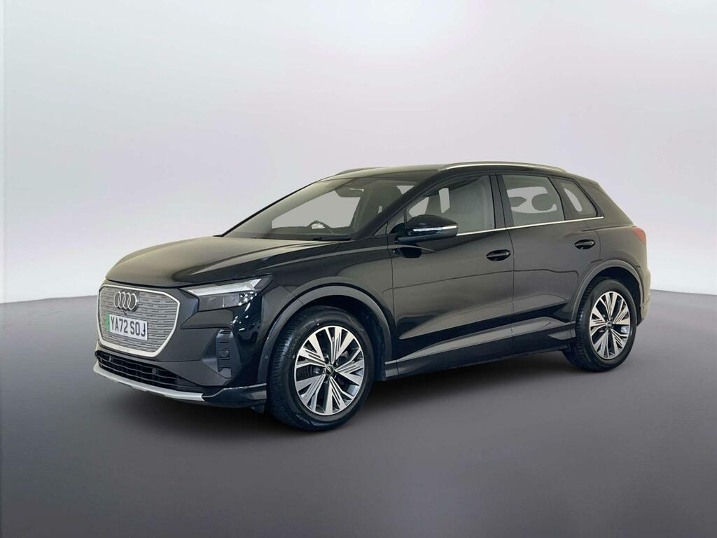 Audi Q4 E Tron 50 Sport Suv Quattro 82Kwh 299 YA72SOJ Black #4