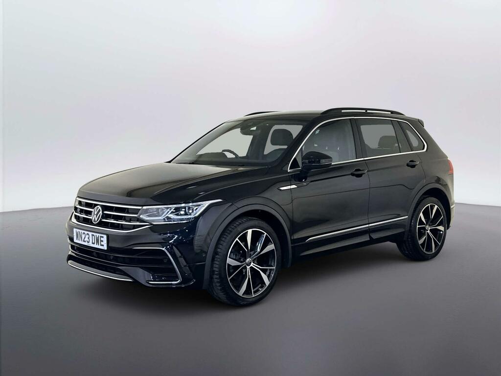 Volkswagen Tiguan 1.5 Tsi R-line Suv Dsg Euro 6 Ss 15 WN23DWE Black #4