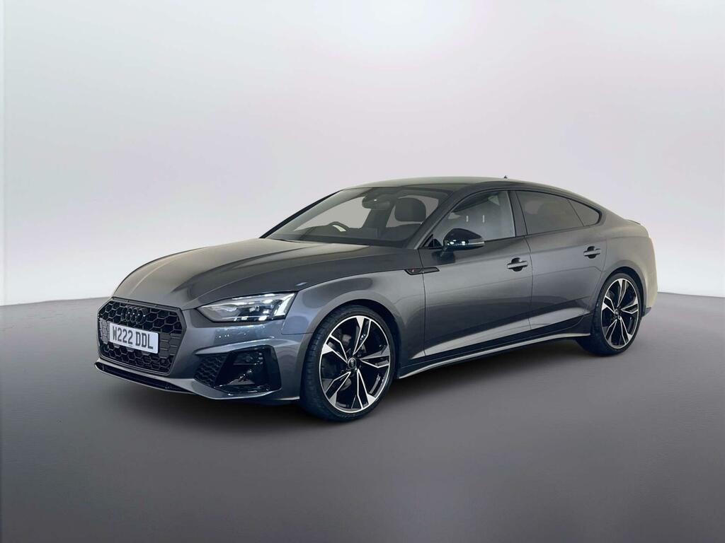 Audi A5 2.0 Tfsi 35 Black Edition Sportback S T W222DDL Grey #4