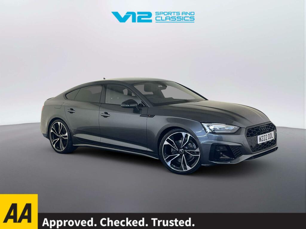 Audi A5 2.0 Tfsi 35 Black Edition Sportback S T Grey