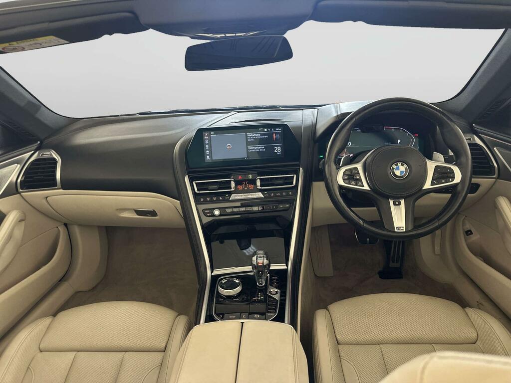 BMW 8 Series 3.0 840D Convertible Steptronic Xdrive YF19GHN Grey #2