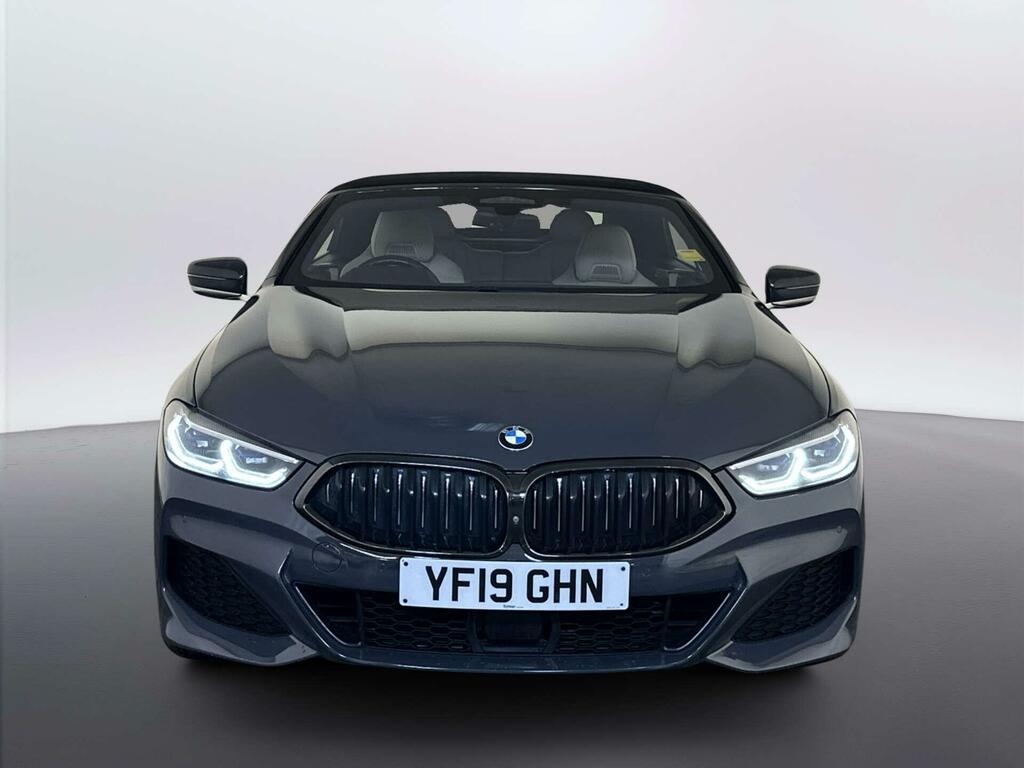 BMW 8 Series 3.0 840D Convertible Steptronic Xdrive YF19GHN Grey #3