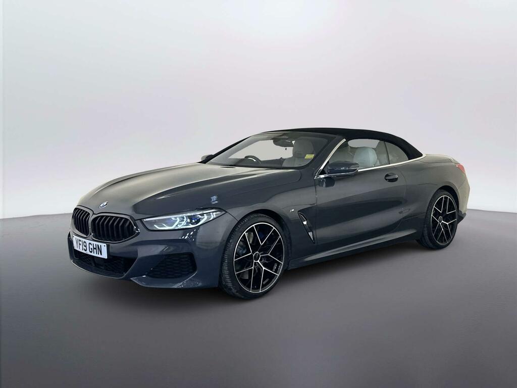BMW 8 Series 3.0 840D Convertible Steptronic Xdrive YF19GHN Grey #4