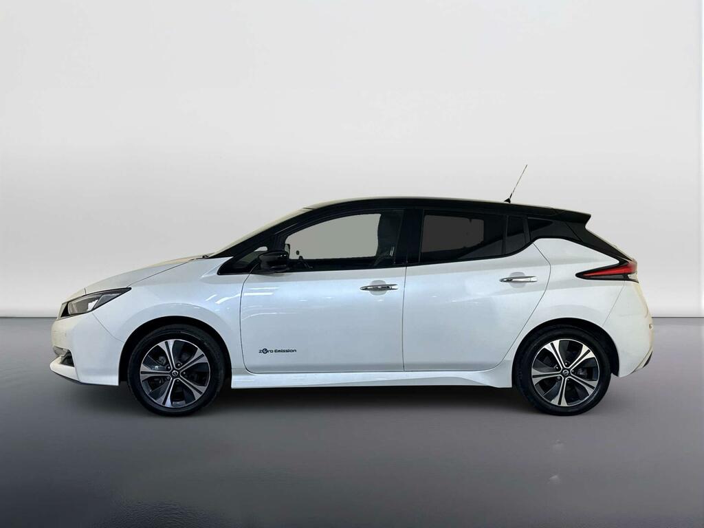 Nissan Leaf 62Kwh E Tekna Hatchback 217 Ps DP69RAU White #5