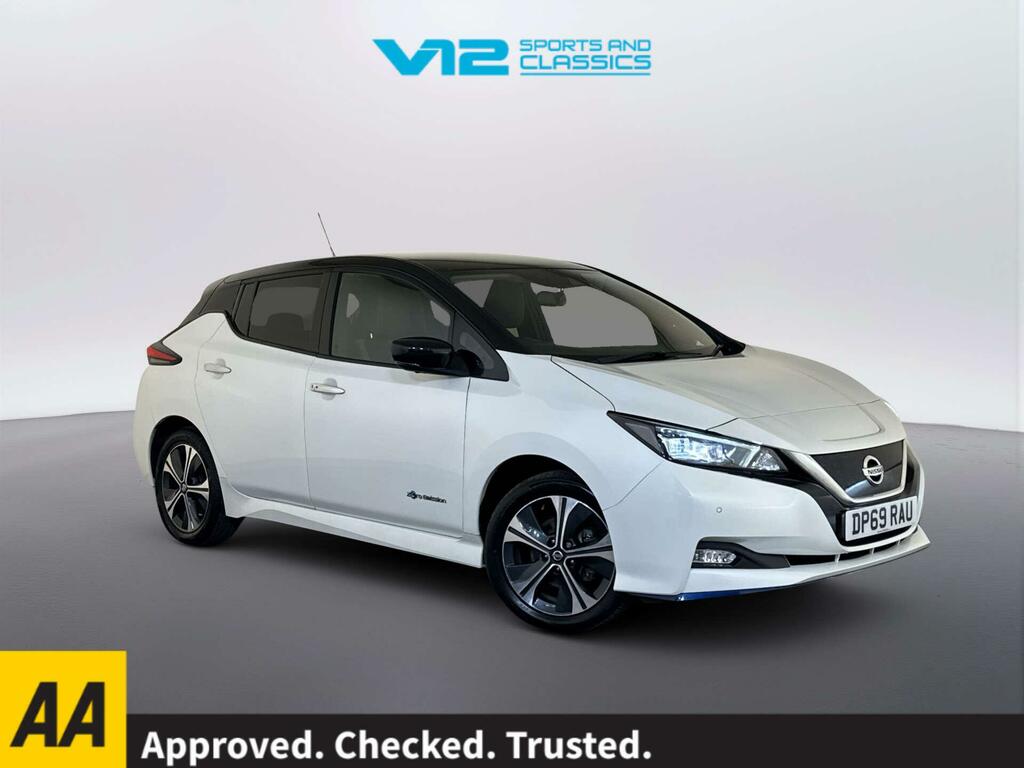 Nissan Leaf 62Kwh E Tekna Hatchback 217 Ps White