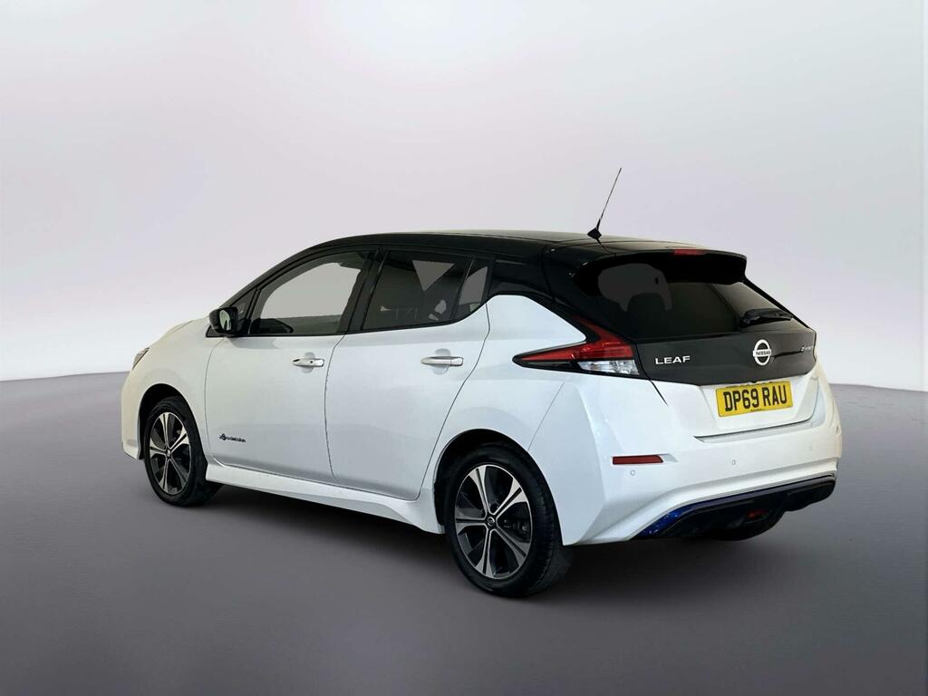 Nissan Leaf 62Kwh E Tekna Hatchback 217 Ps DP69RAU White #6