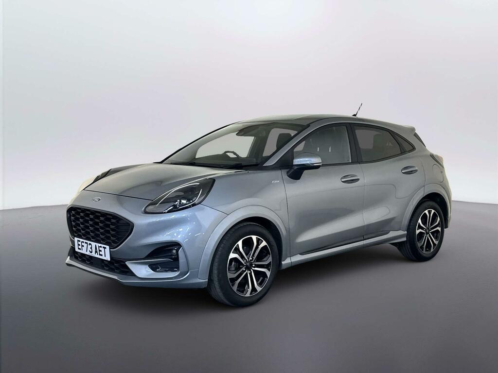 Ford Puma 1.0T Ecoboost Mhev St-line Suv Hybrid M EF73AET Silver #4