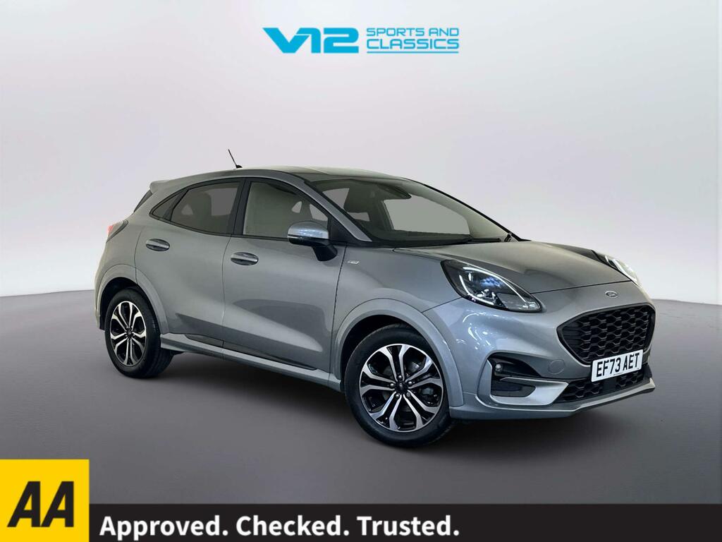 Ford Puma 1.0T Ecoboost Mhev St-line Suv Hybrid M Silver
