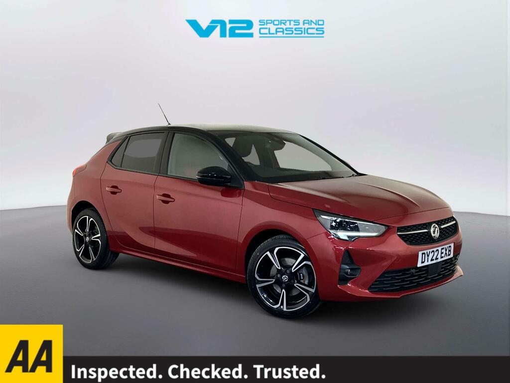 Vauxhall Corsa 1.2 Turbo Sri Edition Hatchback Eu Red