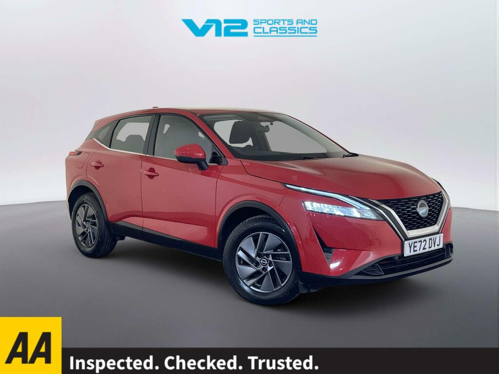 Nissan Qashqai 1.3 Dig-t Mhev Acenta Premium Suv Hybri Red