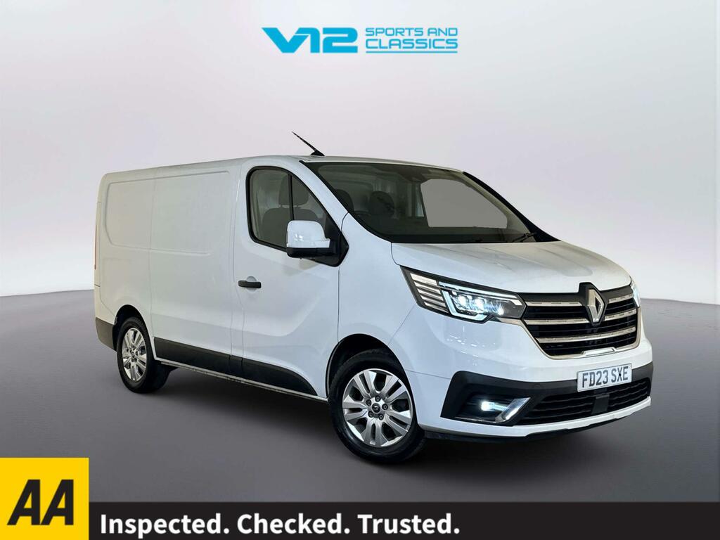 Renault Trafic 2.0 Dci Blue Sl30 Extra Panel Van Manua White