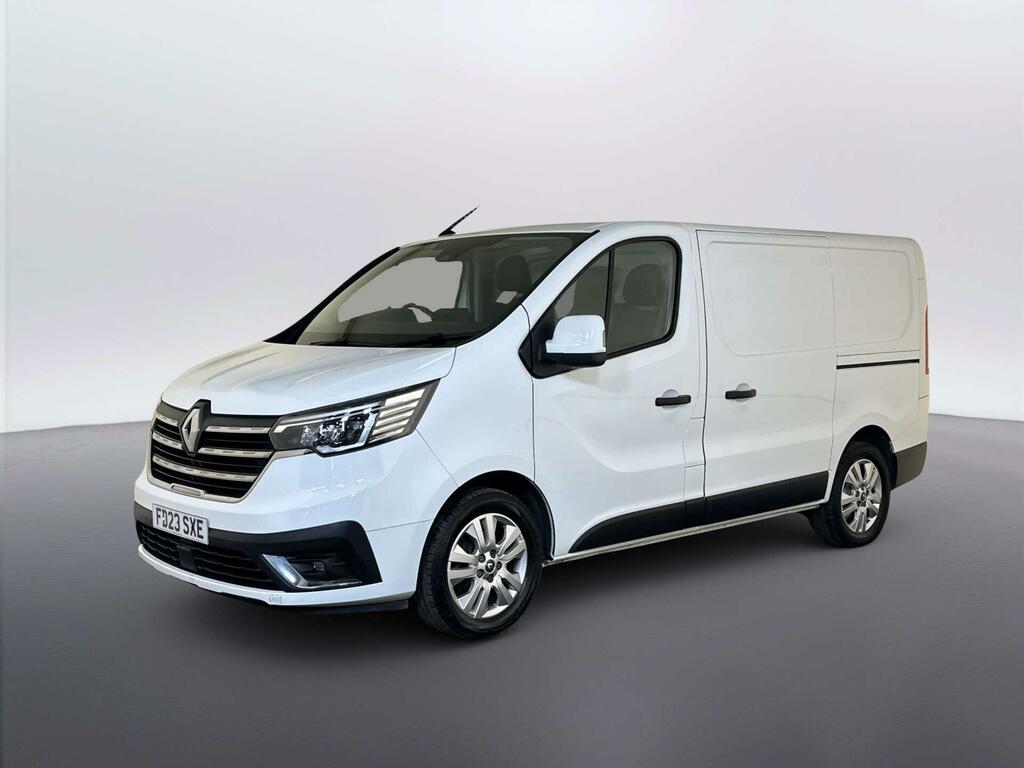 Renault Trafic 2.0 Dci Blue Sl30 Extra Panel Van Manua FD23SXE White #4