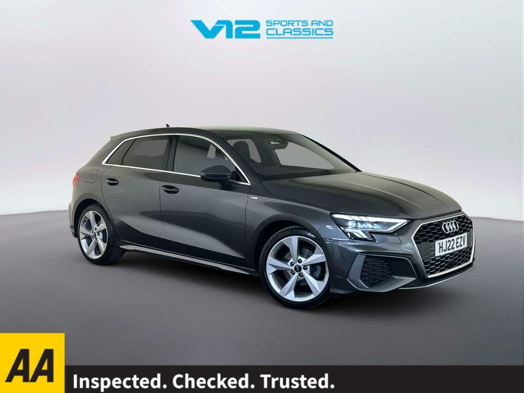 Audi A3 1.5 Tfsi 35 S Line Sportback Eur Grey