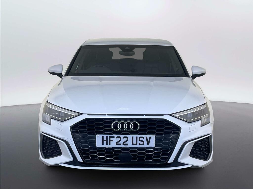 Audi A3 1.5 Tfsi 35 S Line Sportback Eur HF22USV White #3