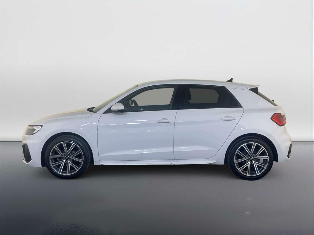 Audi A1 1.0 Tfsi 25 S Line Sportback S Tronic E YG24XJJ White #5