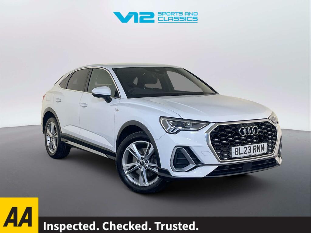 Audi Q3 1.4 Tfsie 45 S Line Sportback Plug-in H White
