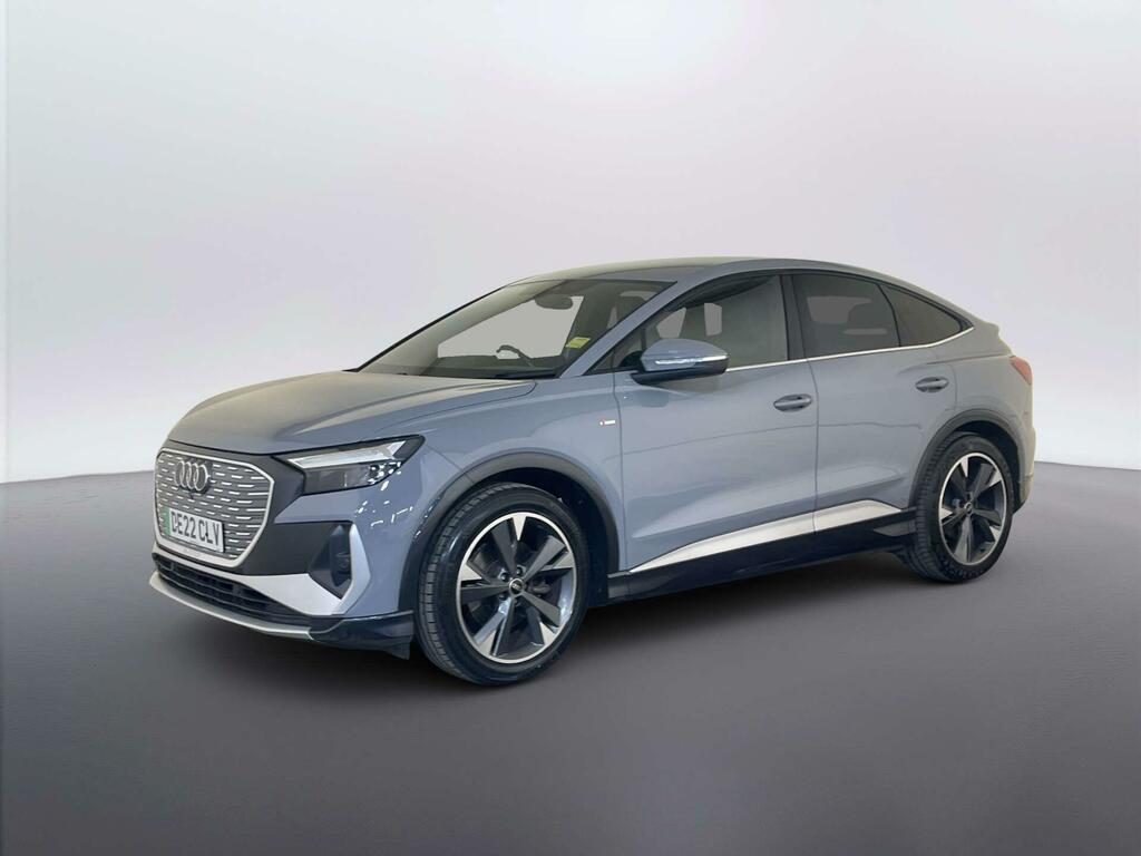 Audi Q4 E Tron 35 S Line Sportback 55Kwh 170 P DE22CLV Grey #4