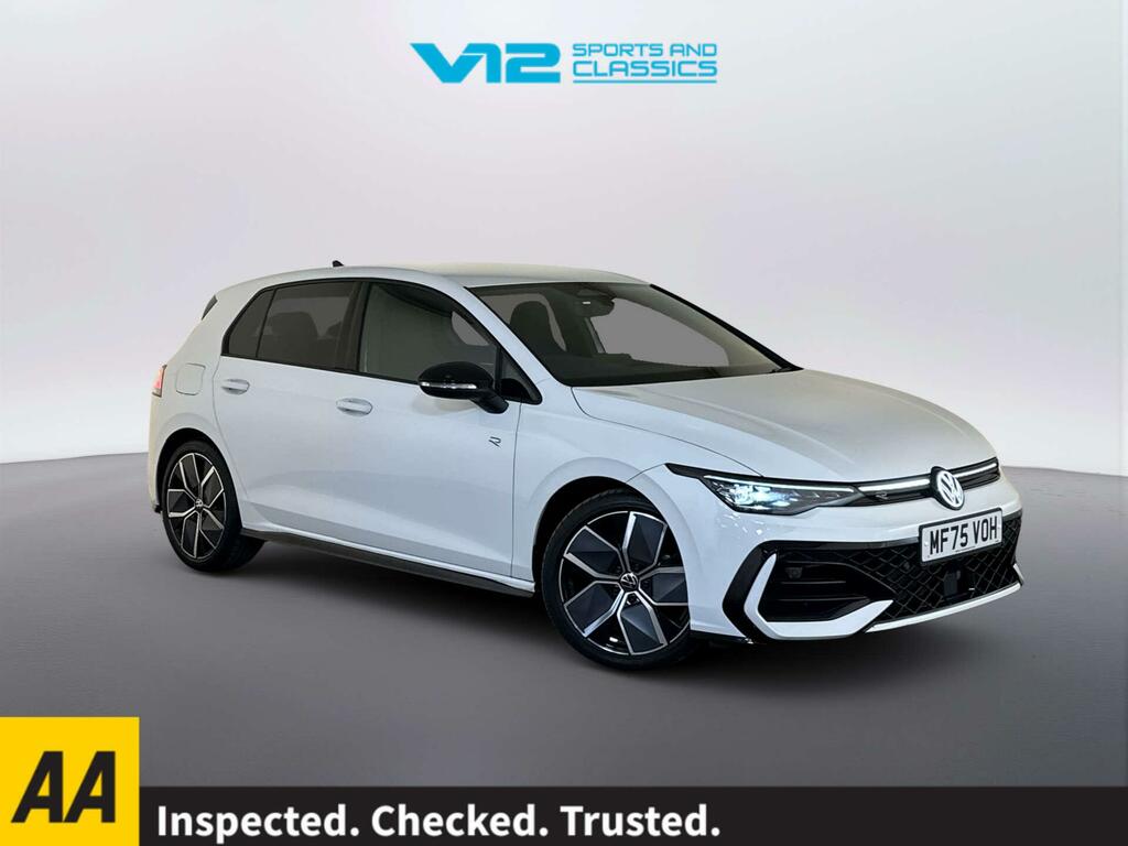Volkswagen Golf 1.5 Etsi Mhev Black Edition Hatchback H White