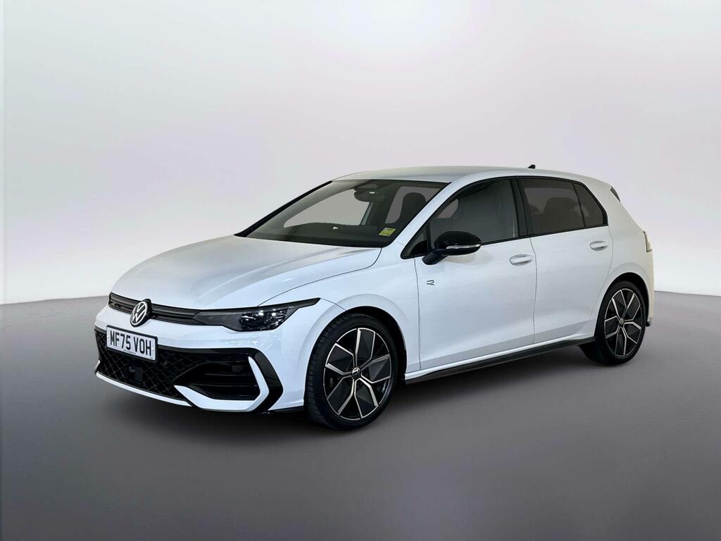 Volkswagen Golf 1.5 Etsi Mhev Black Edition Hatchback H MF75VOH White #4