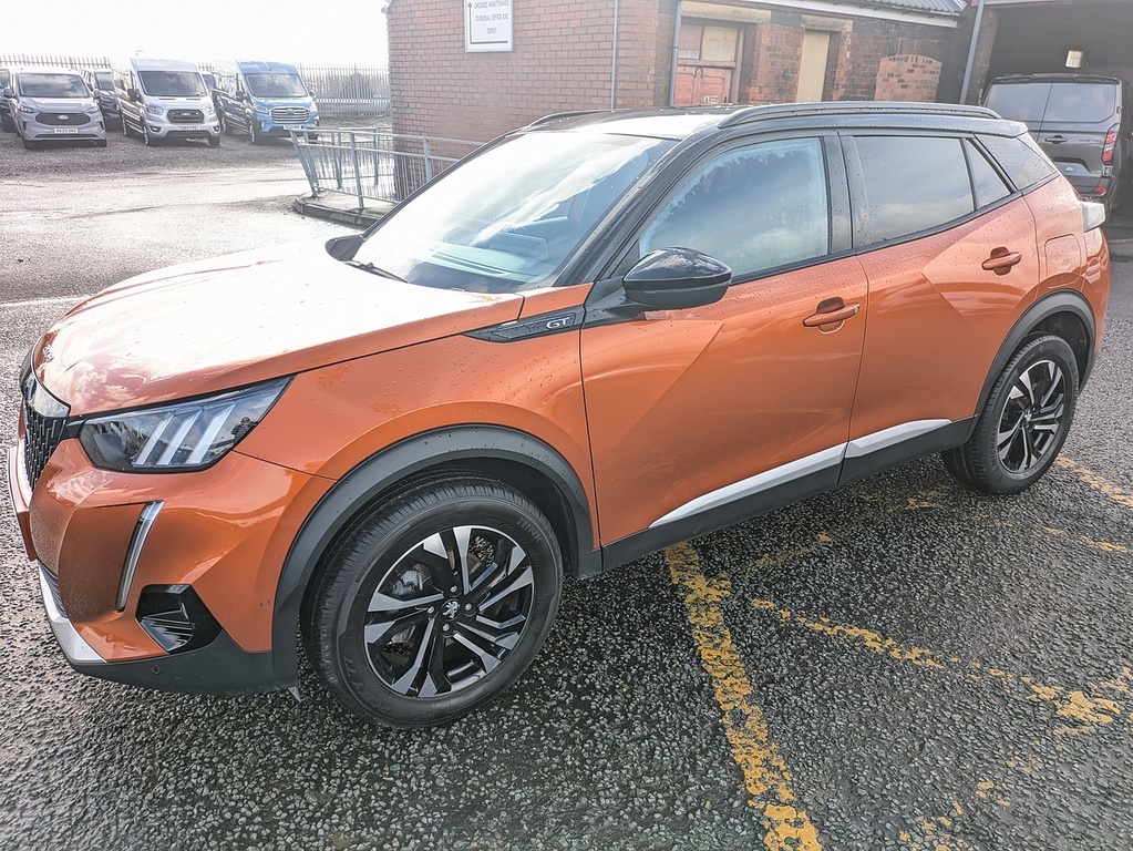 Peugeot 2008 Puretech Gt MA71EUW Orange #3
