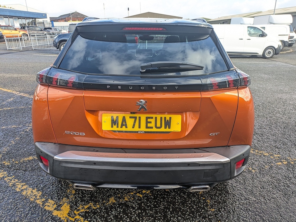 Peugeot 2008 Puretech Gt MA71EUW Orange #6
