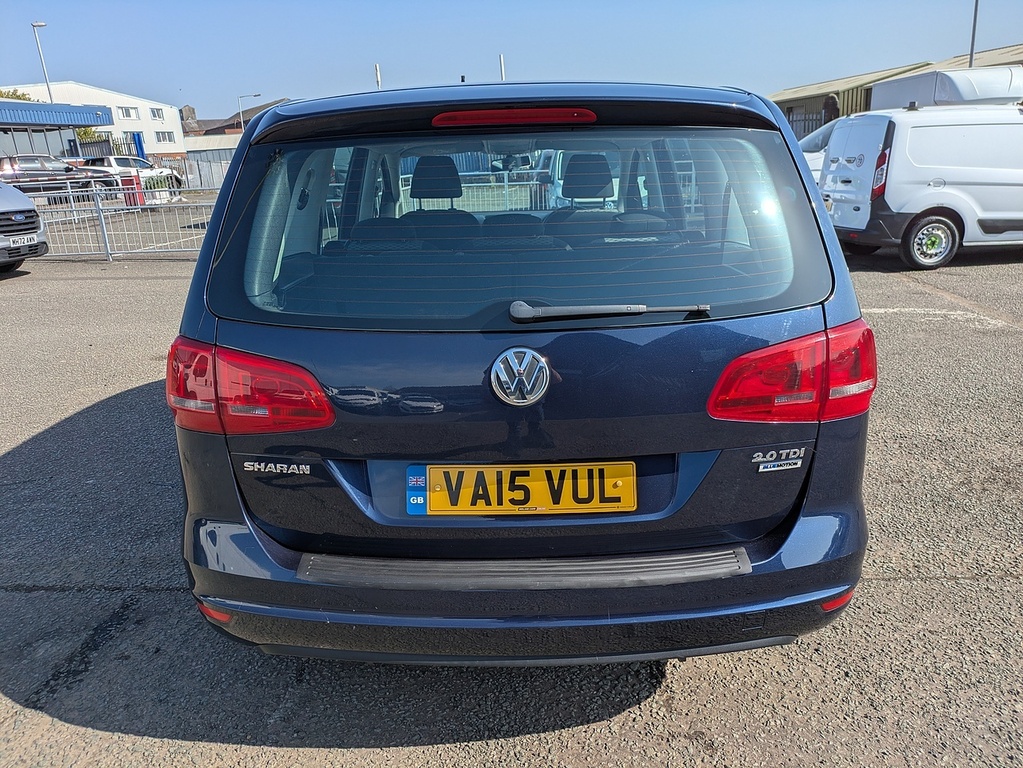 Volkswagen Sharan Tdi Bluemotion Tech S VA15VUL Blue #6