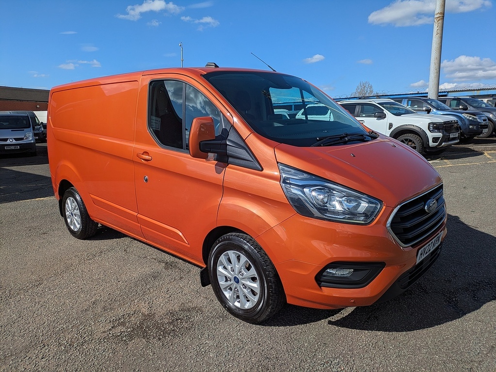 Ford Transit Custom 320 Ecoblue Limited Orange