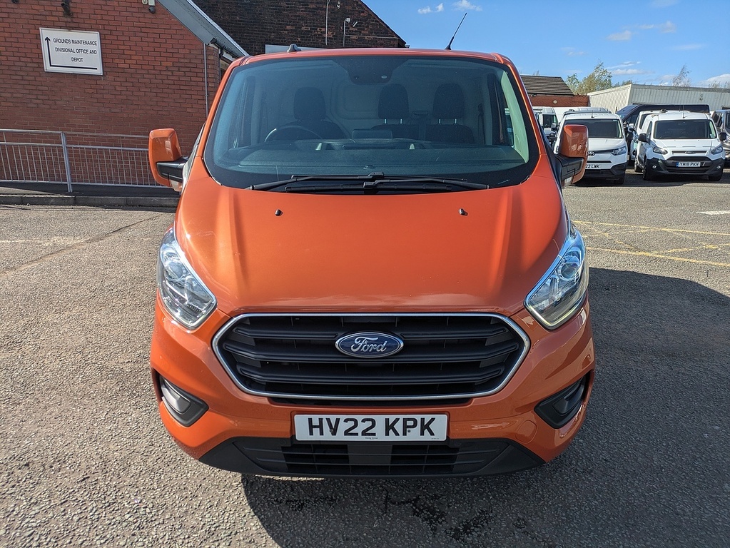 Ford Transit Custom 320 Ecoblue Limited HV22KPK Orange #2