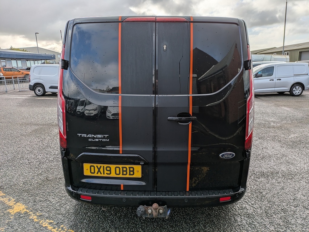 Ford Transit Custom 290 Ecoblue Sport OX19OBB Black #6