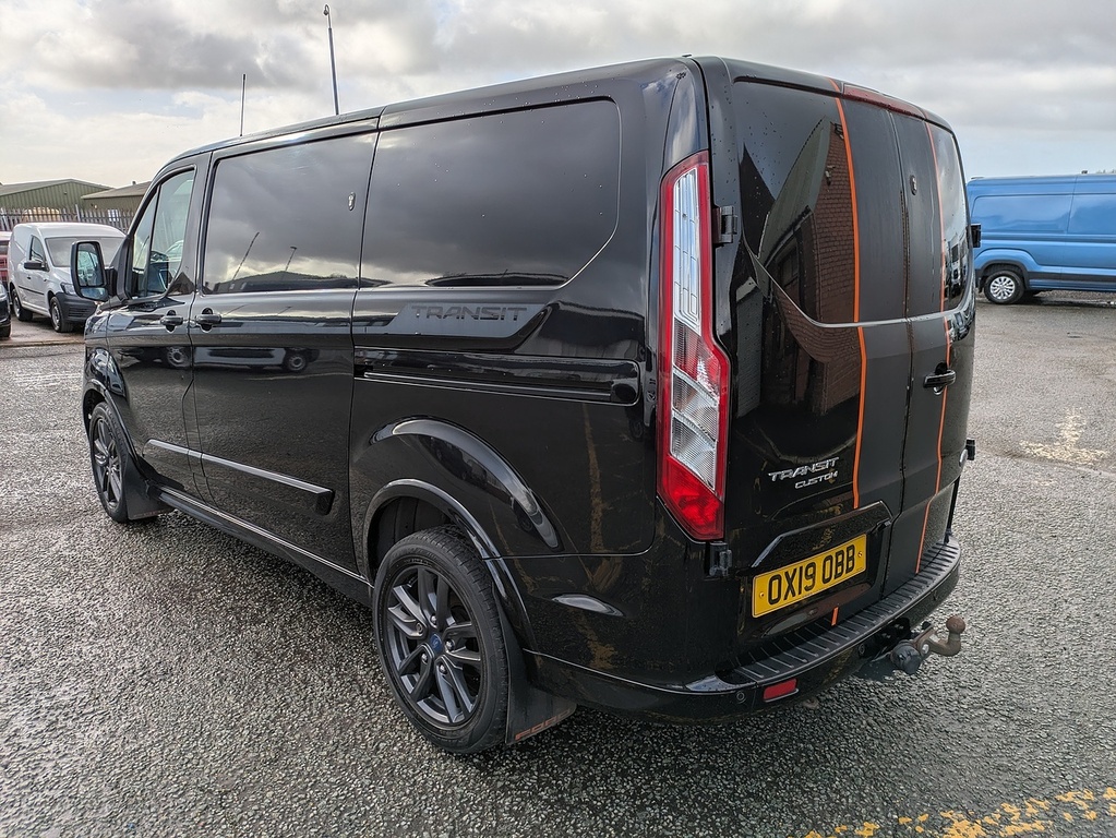 Ford Transit Custom 290 Ecoblue Sport OX19OBB Black #5