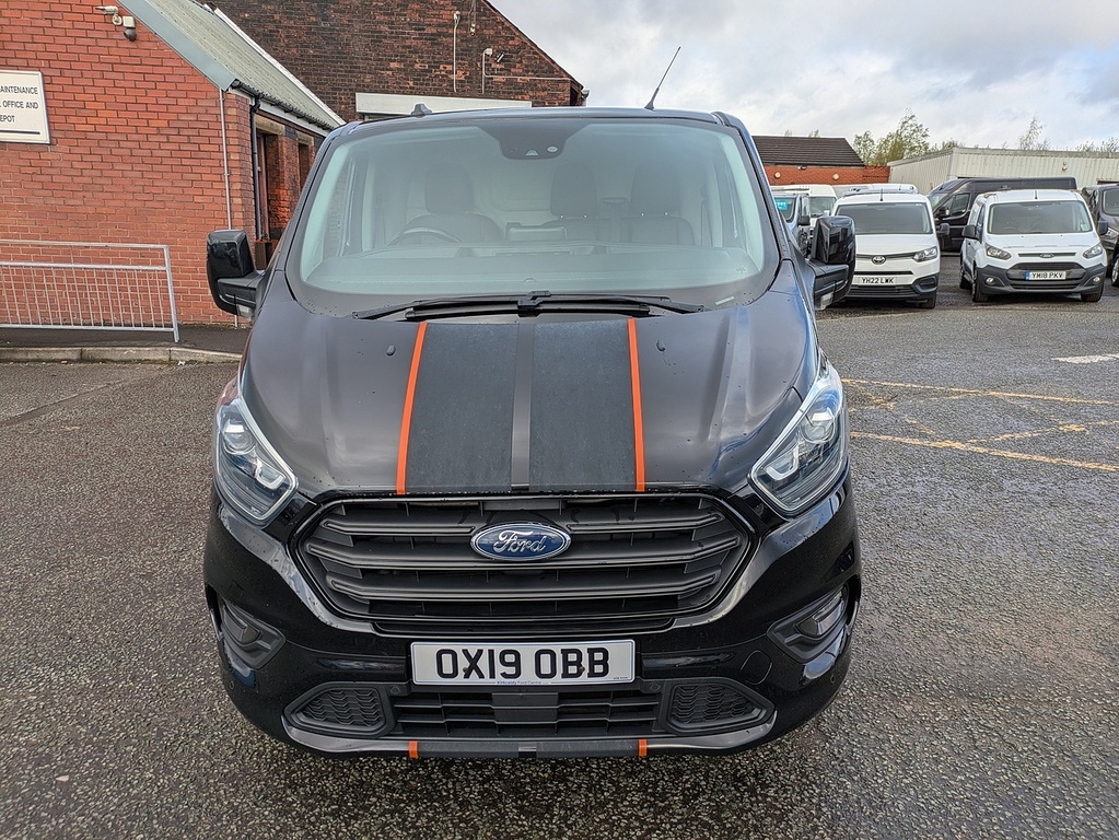 Ford Transit Custom 290 Ecoblue Sport OX19OBB Black #2