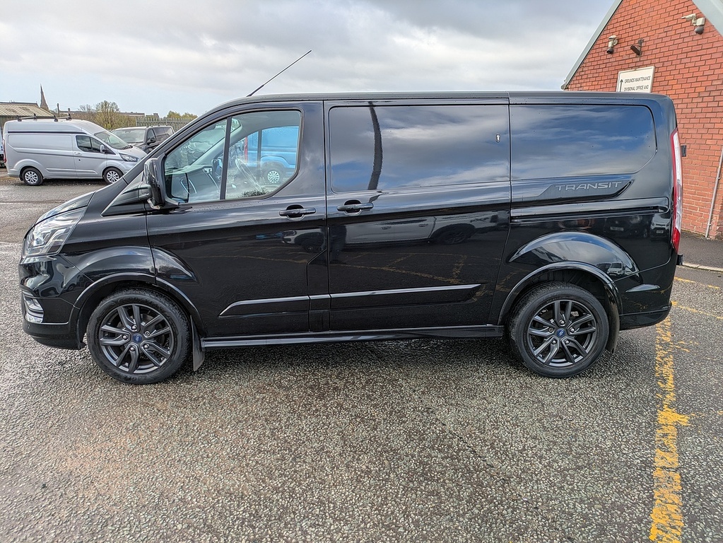 Ford Transit Custom 290 Ecoblue Sport OX19OBB Black #4