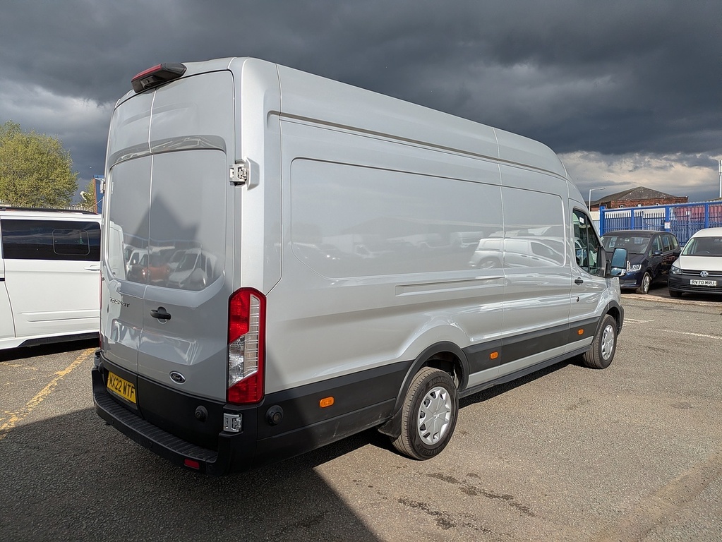 Ford Transit Custom 350 Ecoblue Trend MX22WTF Silver #6
