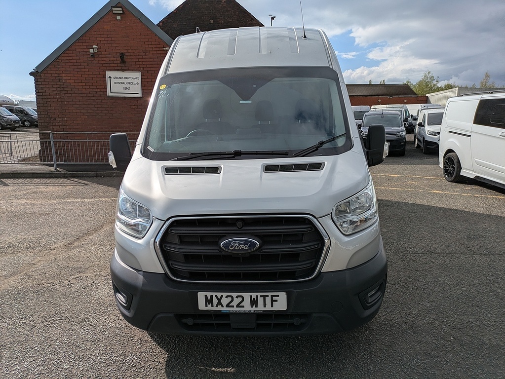Ford Transit Custom 350 Ecoblue Trend MX22WTF Silver #2
