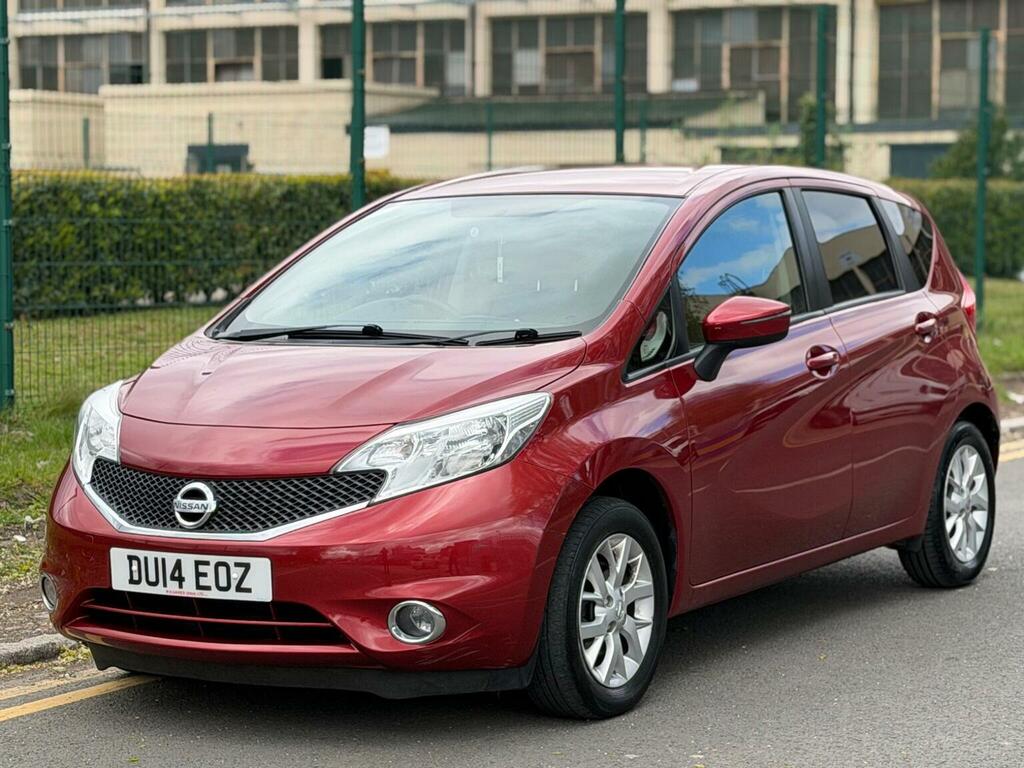 Nissan Note Hatchback 1.2 12V Acenta Euro 5 Ss 201414 DU14EOZ Red #4