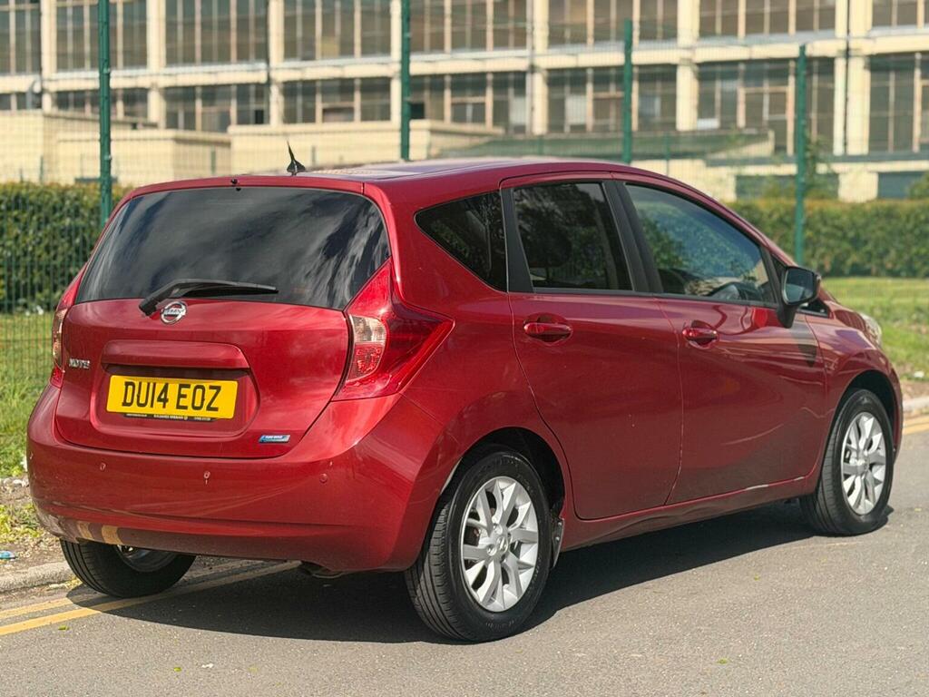 Nissan Note Hatchback 1.2 12V Acenta Euro 5 Ss 201414 DU14EOZ Red #5
