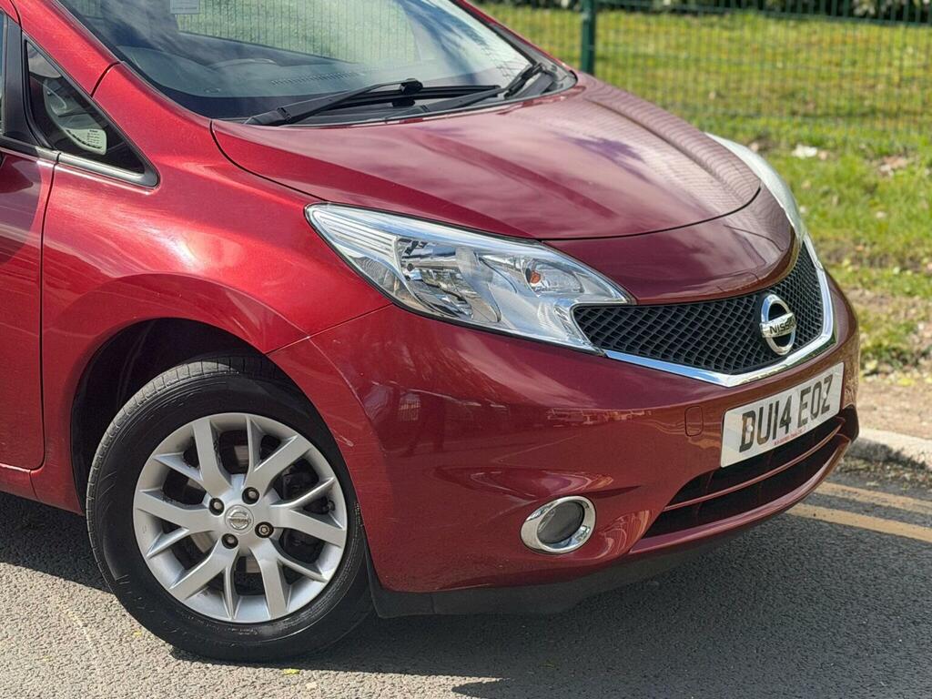 Nissan Note Hatchback 1.2 12V Acenta Euro 5 Ss 201414 DU14EOZ Red #3
