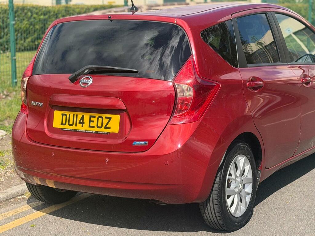 Nissan Note Hatchback 1.2 12V Acenta Euro 5 Ss 201414 DU14EOZ Red #6