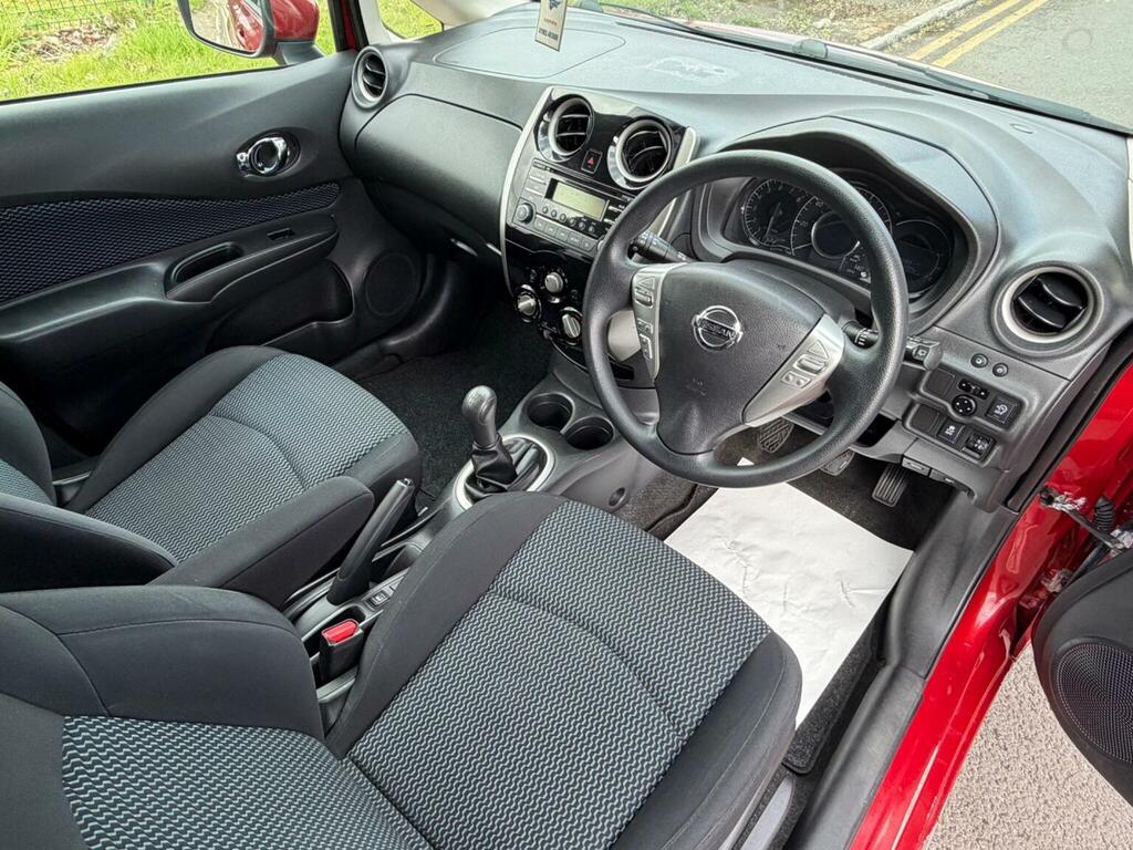 Nissan Note Hatchback 1.2 12V Acenta Euro 5 Ss 201414 DU14EOZ Red #2