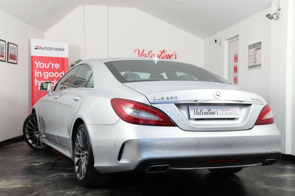 Mercedes-Benz CLS 3.0 Cls350 V6 Bluetec Amg Line Coupe G-tronic Eur Silver #5