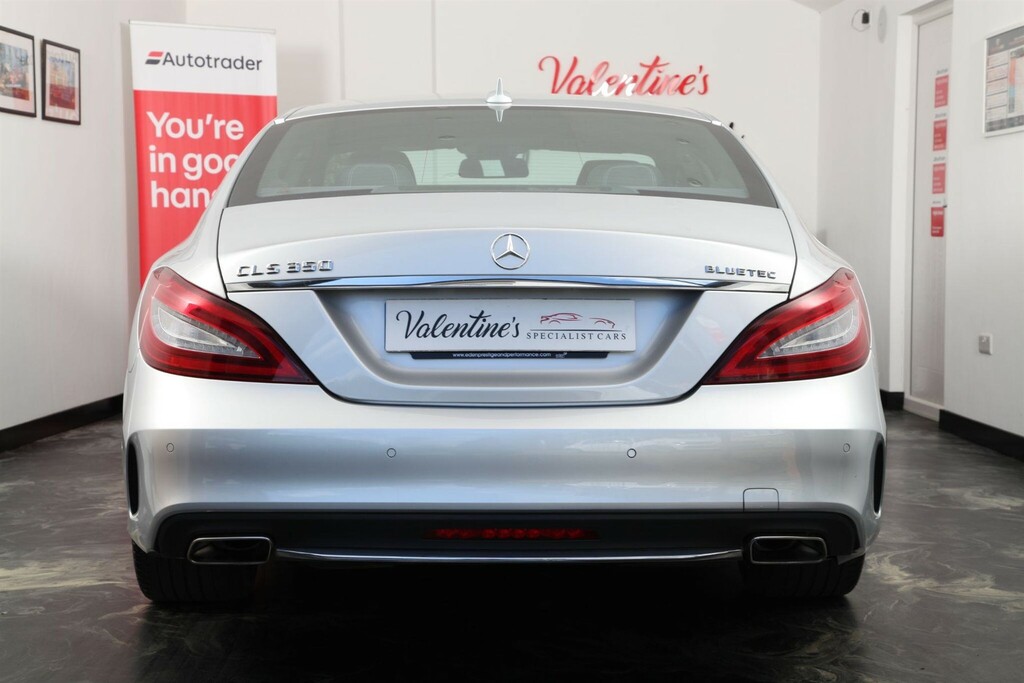 Mercedes-Benz CLS 3.0 Cls350 V6 Bluetec Amg Line Coupe G-tronic Eur Silver #6