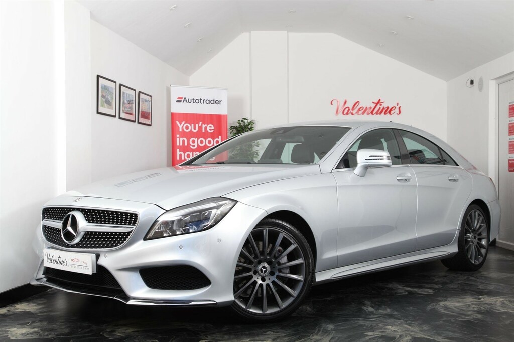 Mercedes-Benz CLS 3.0 Cls350 V6 Bluetec Amg Line Coupe G-tronic Eur Silver