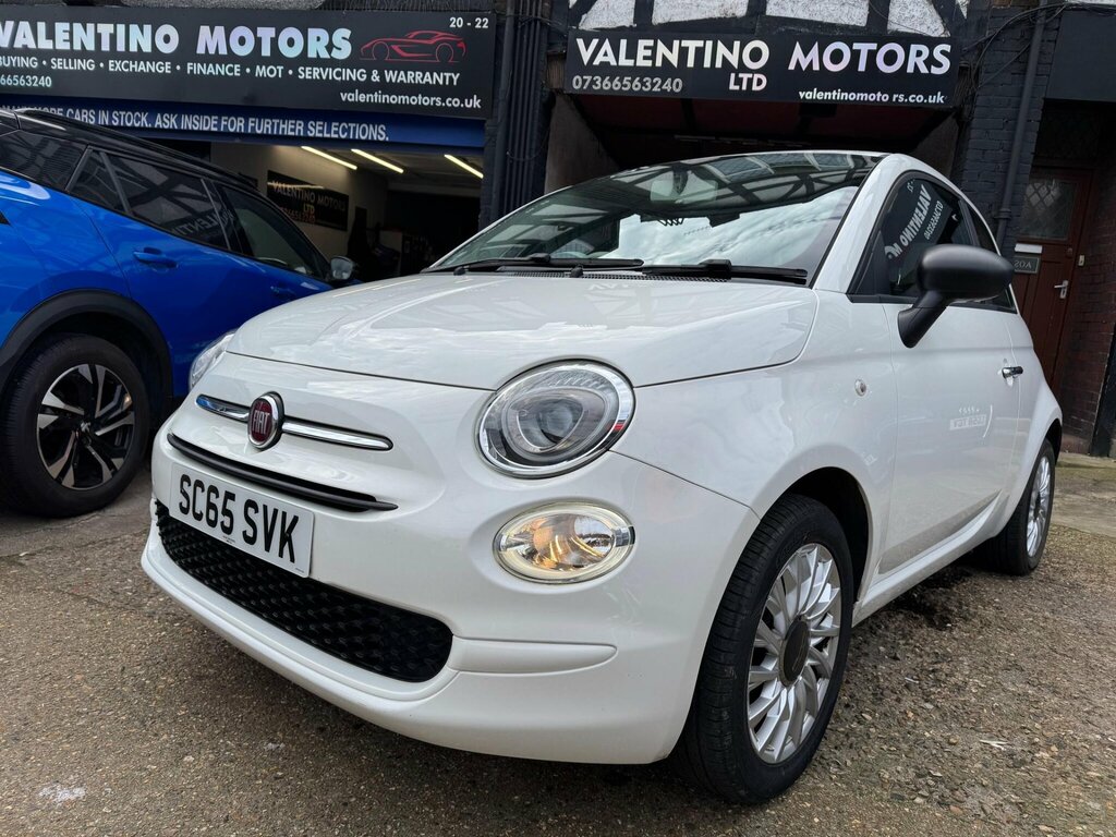 Fiat 500 1.2 Pop Hatchback Euro 6 Ss White