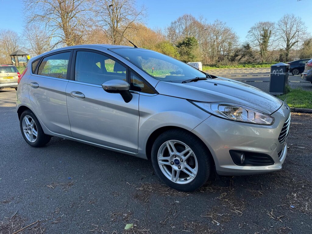 Ford Fiesta 1.0T Ecoboost Zetec Hatchback Eu CX13UWY Silver #4