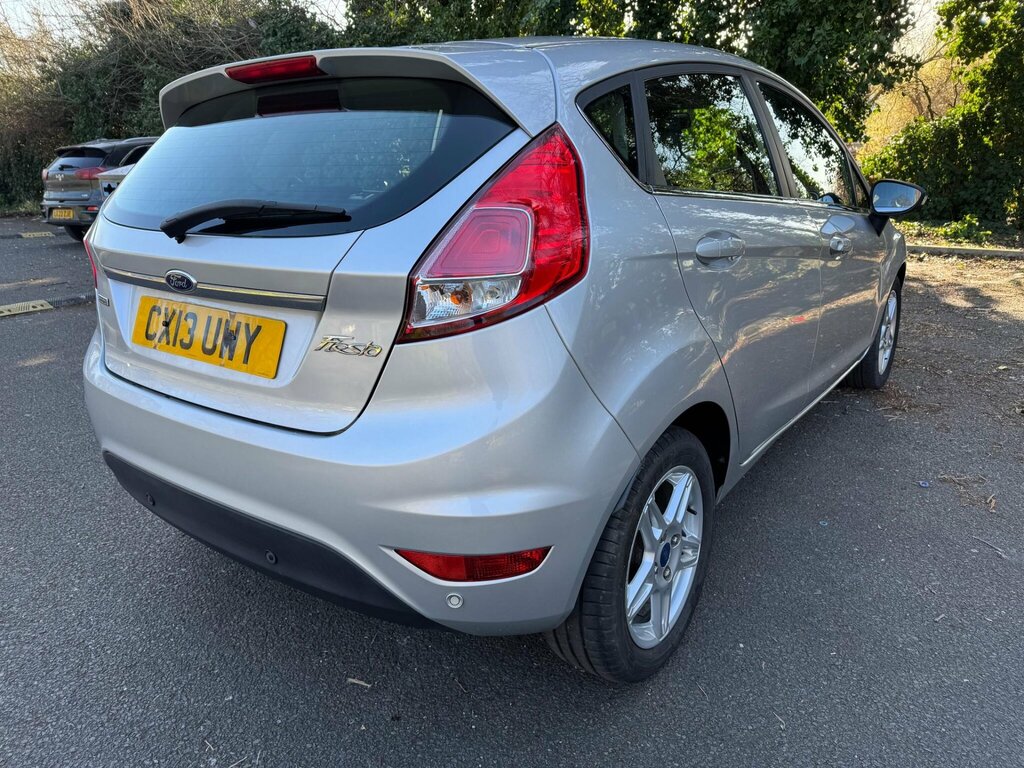 Ford Fiesta 1.0T Ecoboost Zetec Hatchback Eu CX13UWY Silver #6