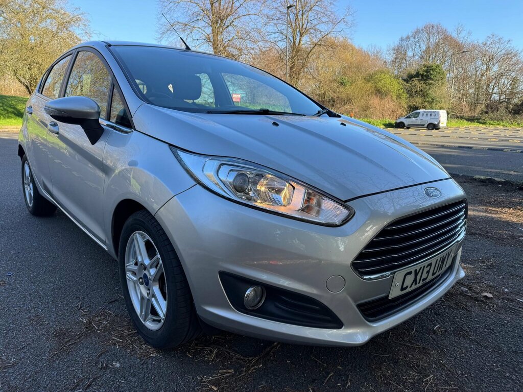 Ford Fiesta 1.0T Ecoboost Zetec Hatchback Eu CX13UWY Silver #2