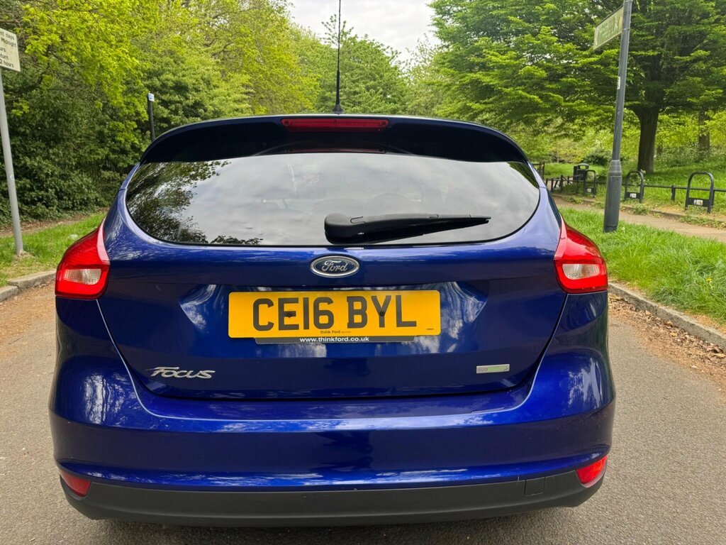 Ford Focus 1.0T Ecoboost Zetec Euro 6 Ss CE16BYL Blue #4