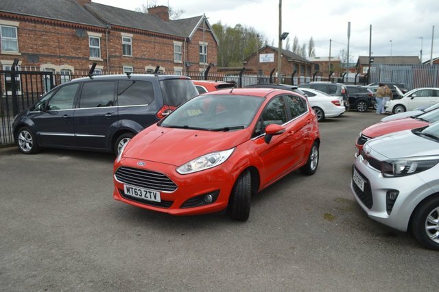 Ford Fiesta 1.25 Zetec Hatchback Euro 5 82 Red #4