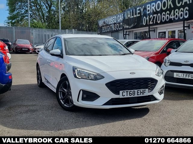 Ford Focus 1.5 Ecoblue St-line Hatchback Eu White